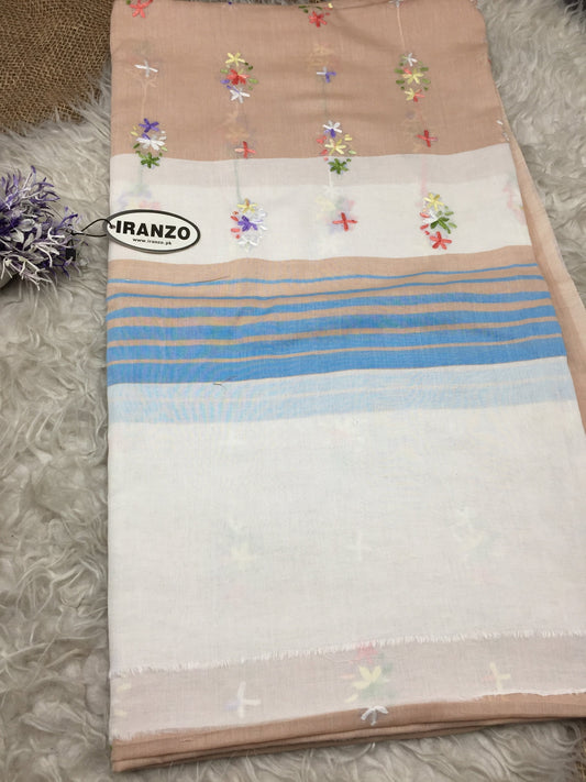 Premium Hand Embroidered Lawn Shawl