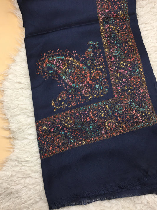 Hand Embroidered Winter Stole