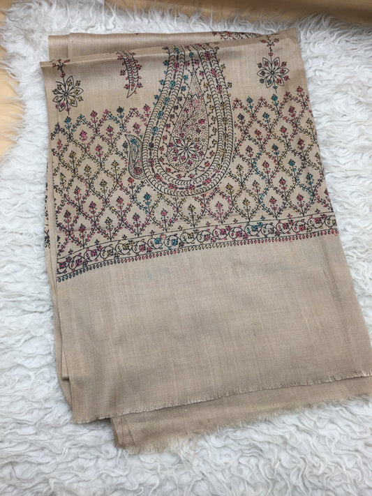 Hand Embroidered Winter Stole