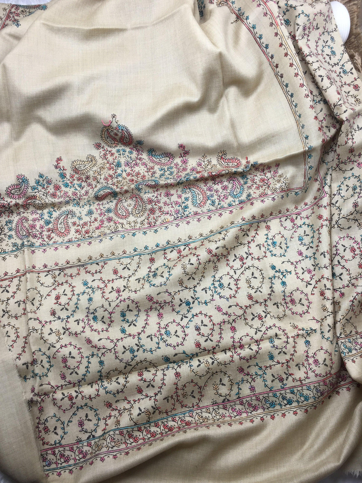 Hand Embroidered Winter Shawl