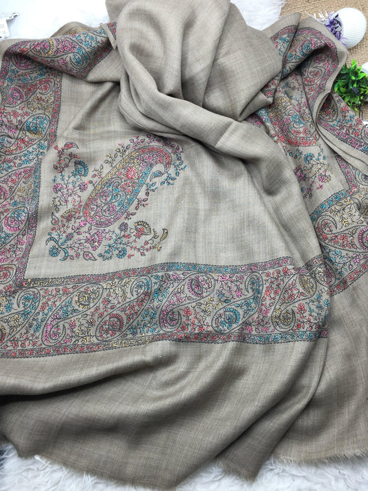 Hand Embroidered Winter Shawl
