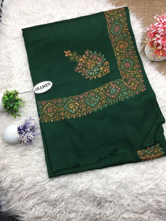 Hand Embroidered Winter Stole