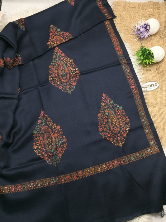 Hand Embroidered Winter Stole