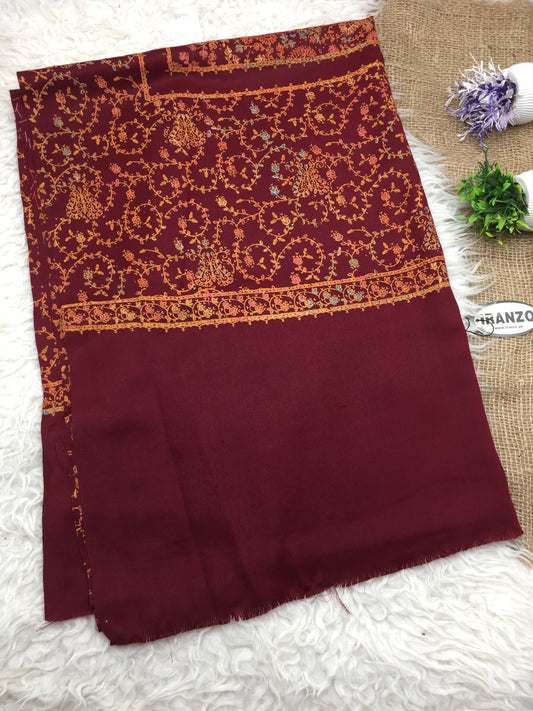 Hand Embroidered Winter Stole