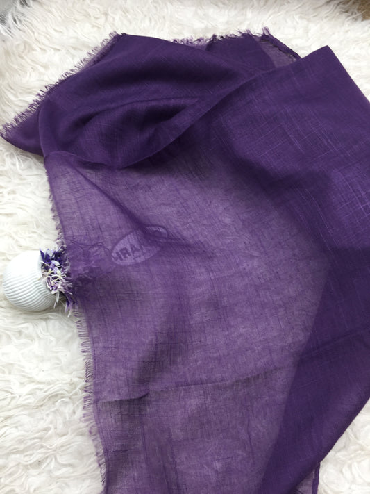 Slub Lawn Soft Stole