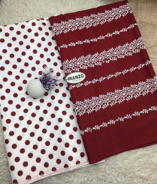 Lawn Chikankari Two Piece