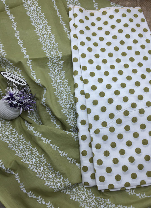 Lawn Chikankari Two Piece