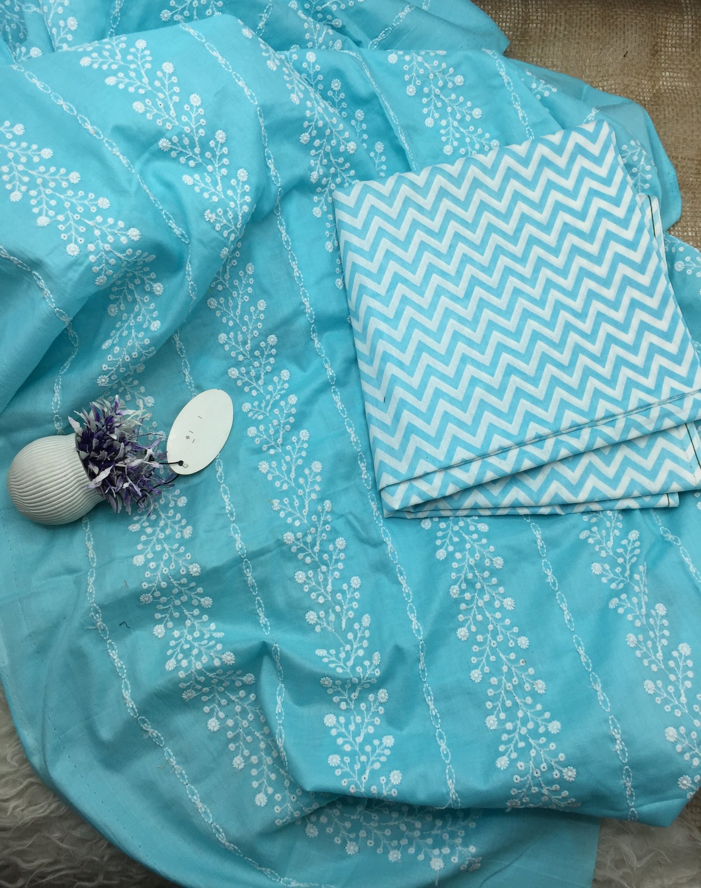 Lawn Chikankari Two Piece