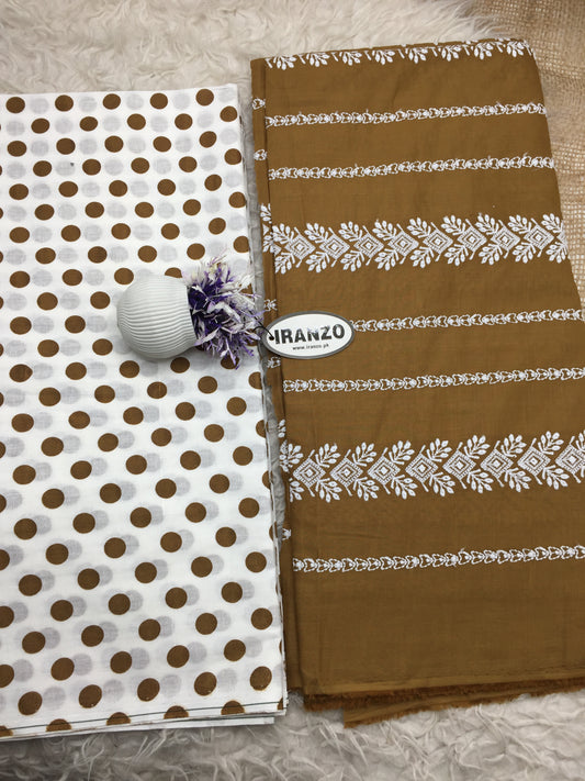 Lawn Chikankari Two Piece