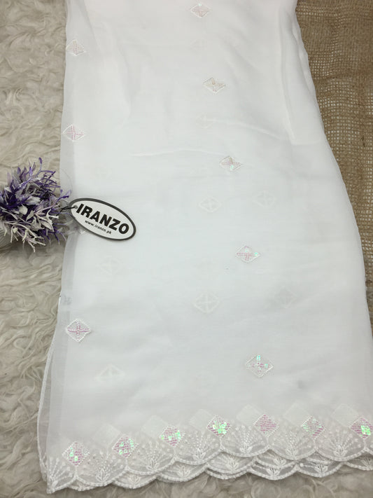 Sequence Embroidered Chiffon Dupatta