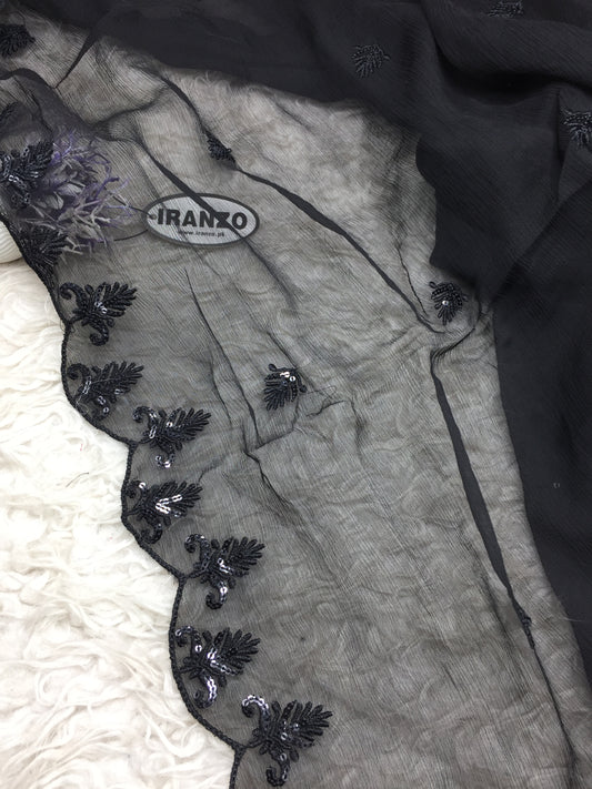 Sequence Embroidered Chiffon Dupatta