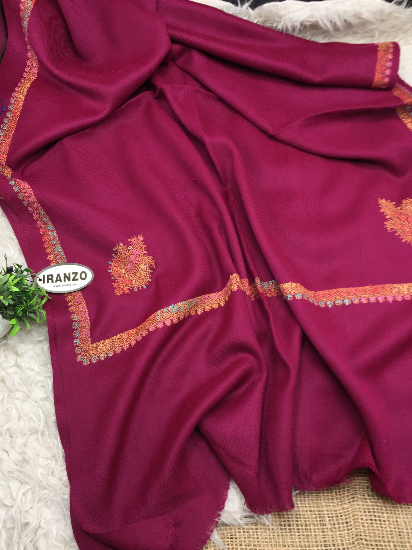 Hand Embroidered Winter Stole New Arrivals