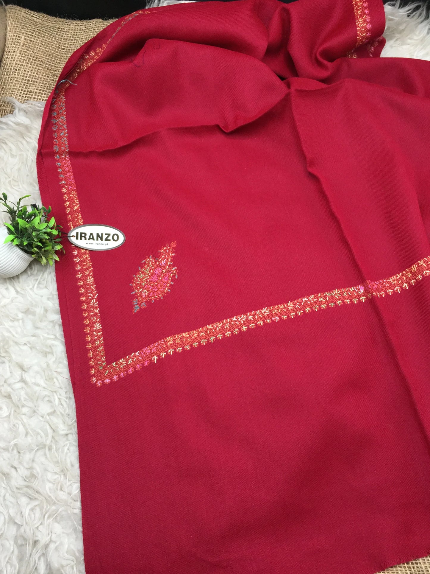 Hand Embroidered Winter Stole New Arrivals