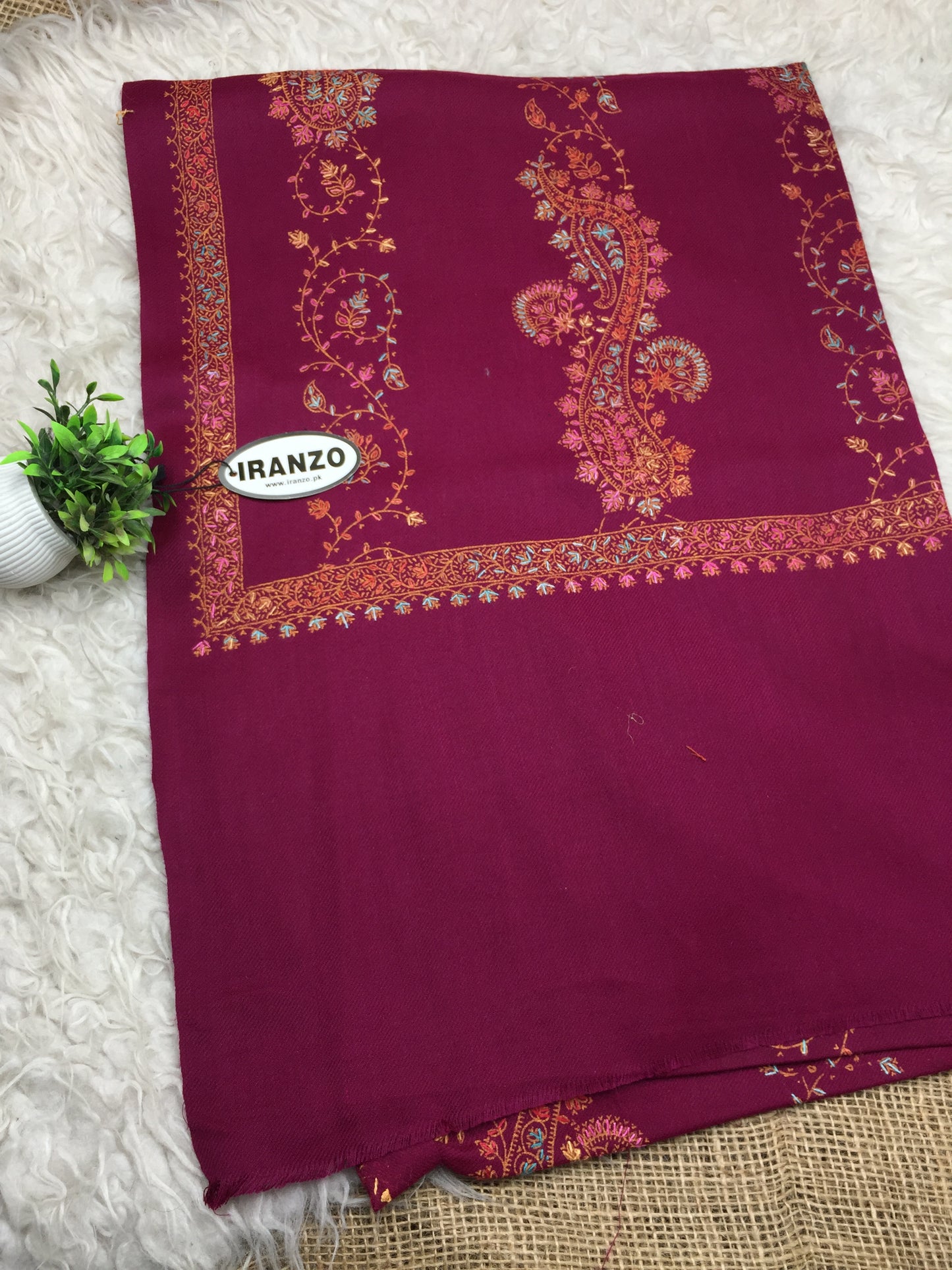 Hand Embroidered Winter Stole New Arrivals