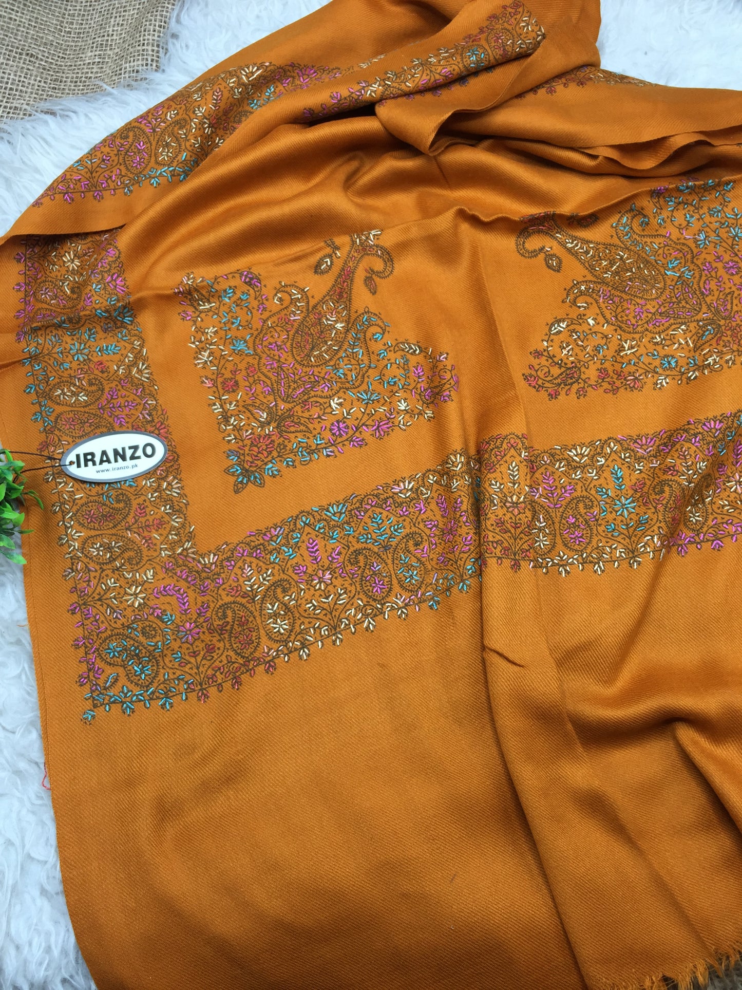Hand Embroidered Winter Stole New Arrivals