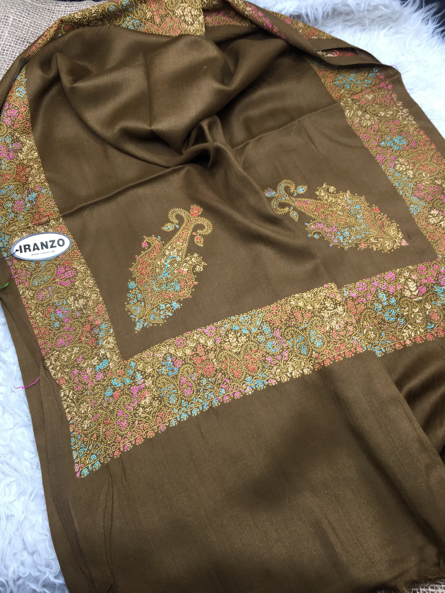 Hand Embroidered Winter Stole New Arrivals