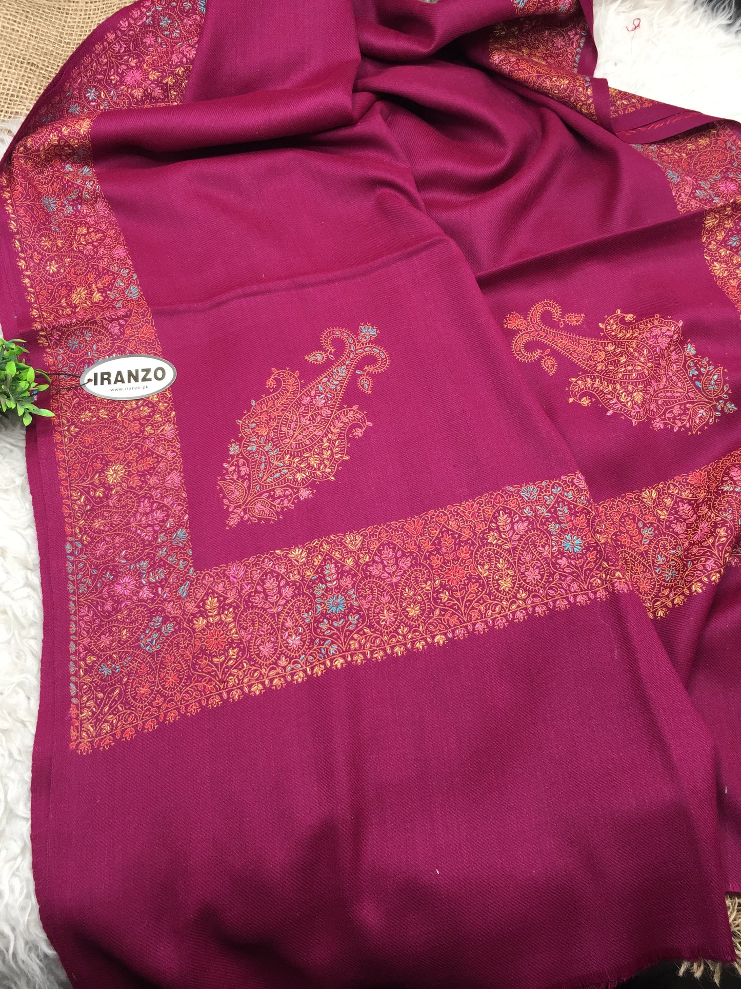 Hand Embroidered Winter Stole New Arrivals