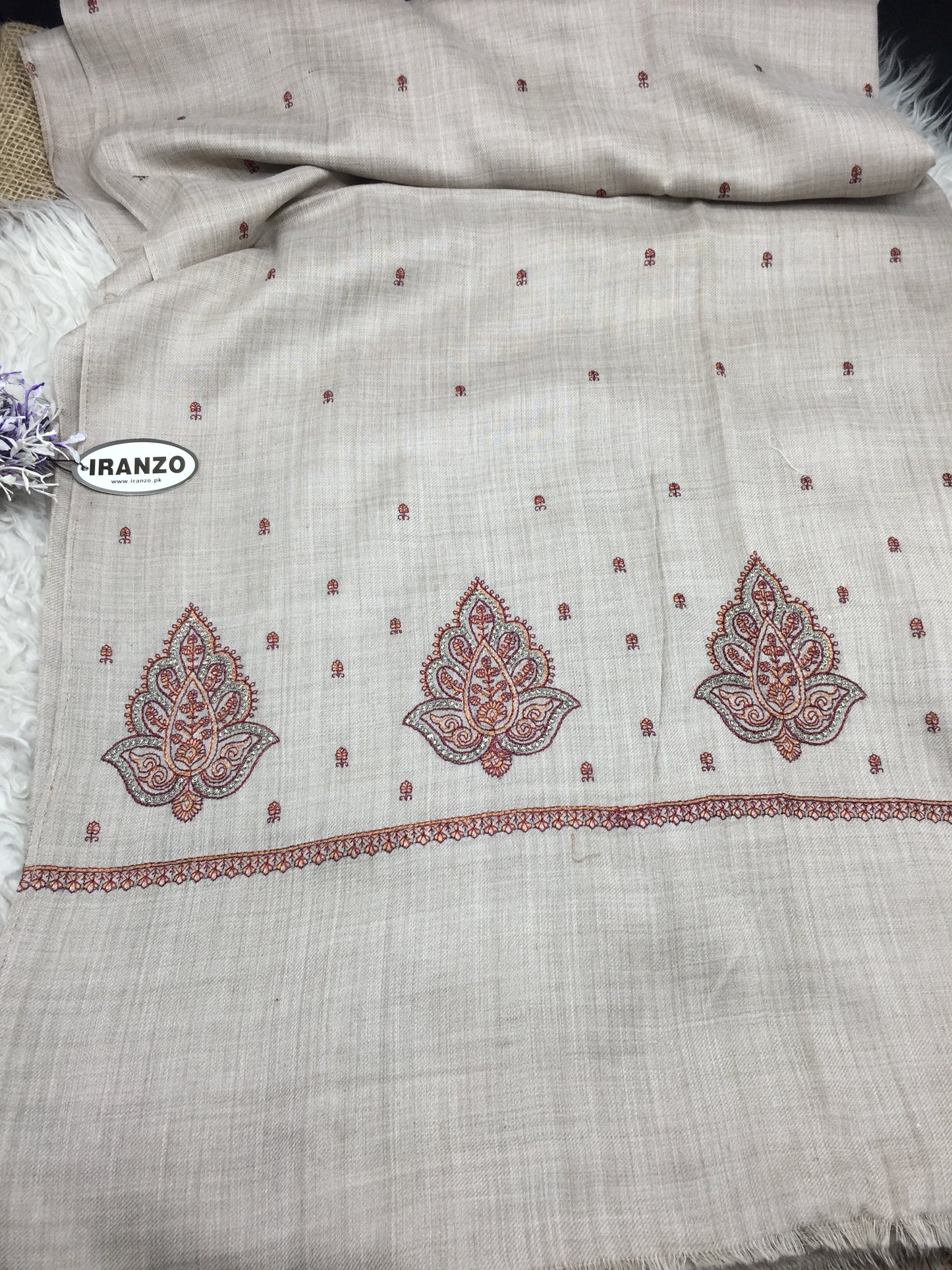 Embroidered Winter Shawl New Arrivals
