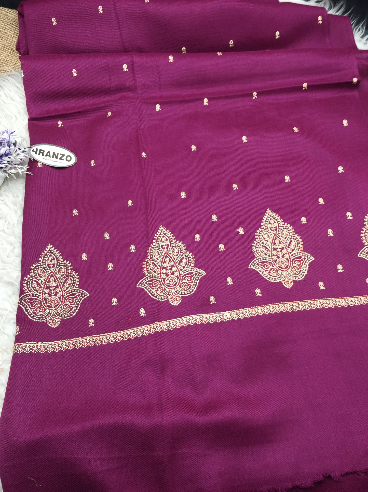 Embroidered Winter Shawl New Arrivals
