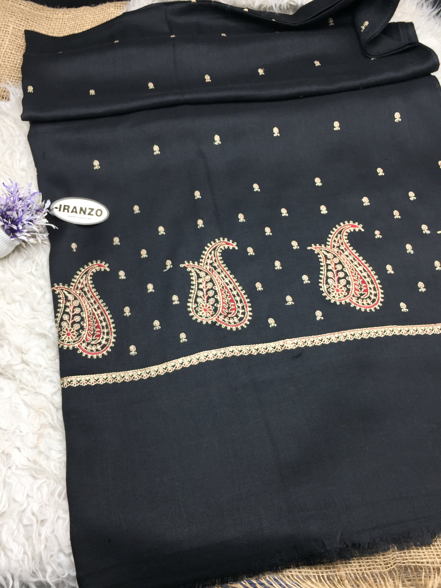 Embroidered Winter Shawl New Arrivals