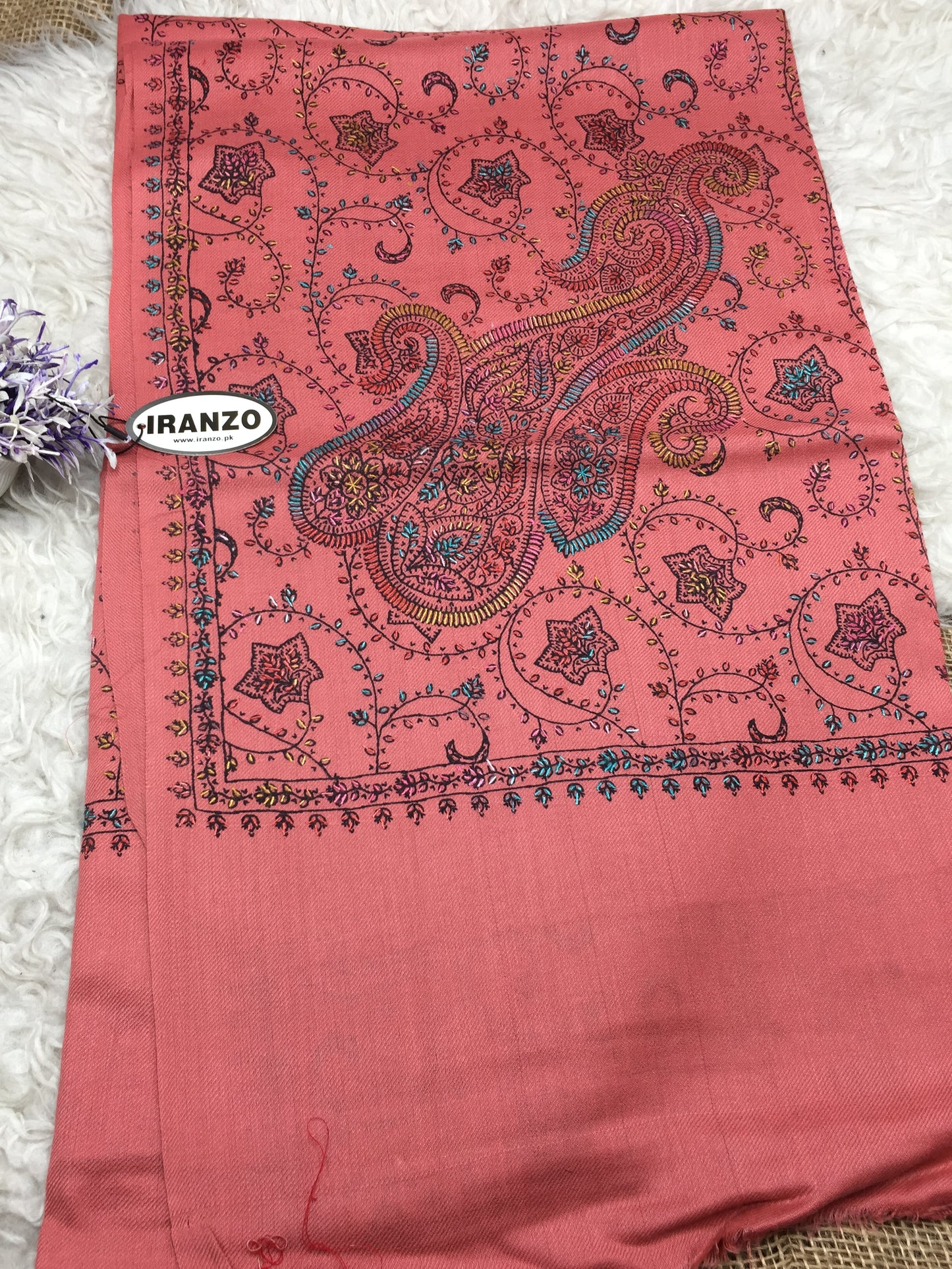 Wool Heavy Shawl Three Piece