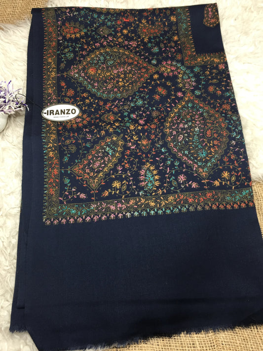 Embroidered All Over Winter Shawl