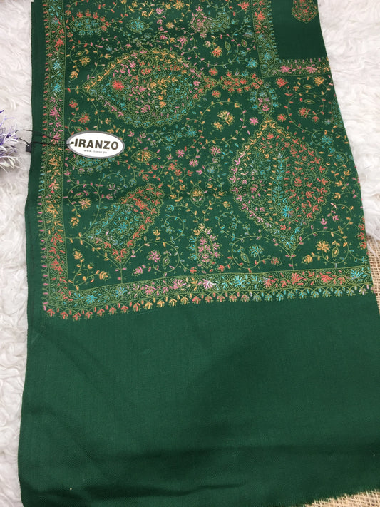 Embroidered All Over Winter Shawl