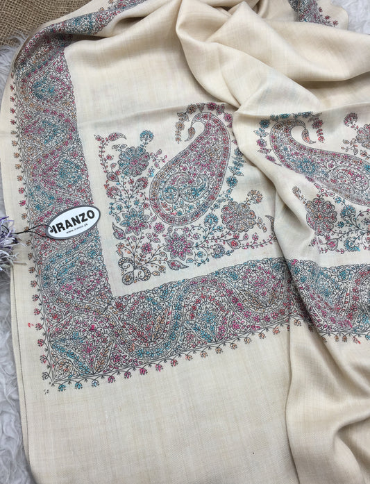 Hand Embroidered Winter Stole New Arrivals