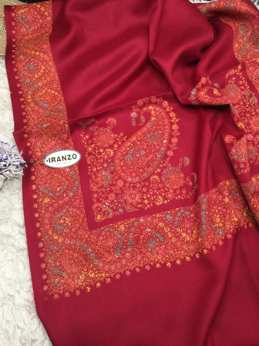 Hand Embroidered Winter Stole New Arrivals