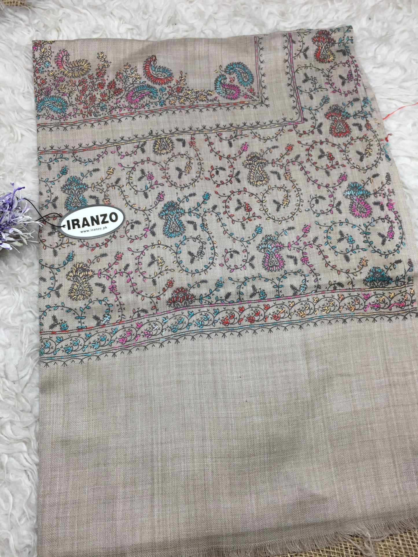 Hand Embroidered Winter Stole New Arrivals