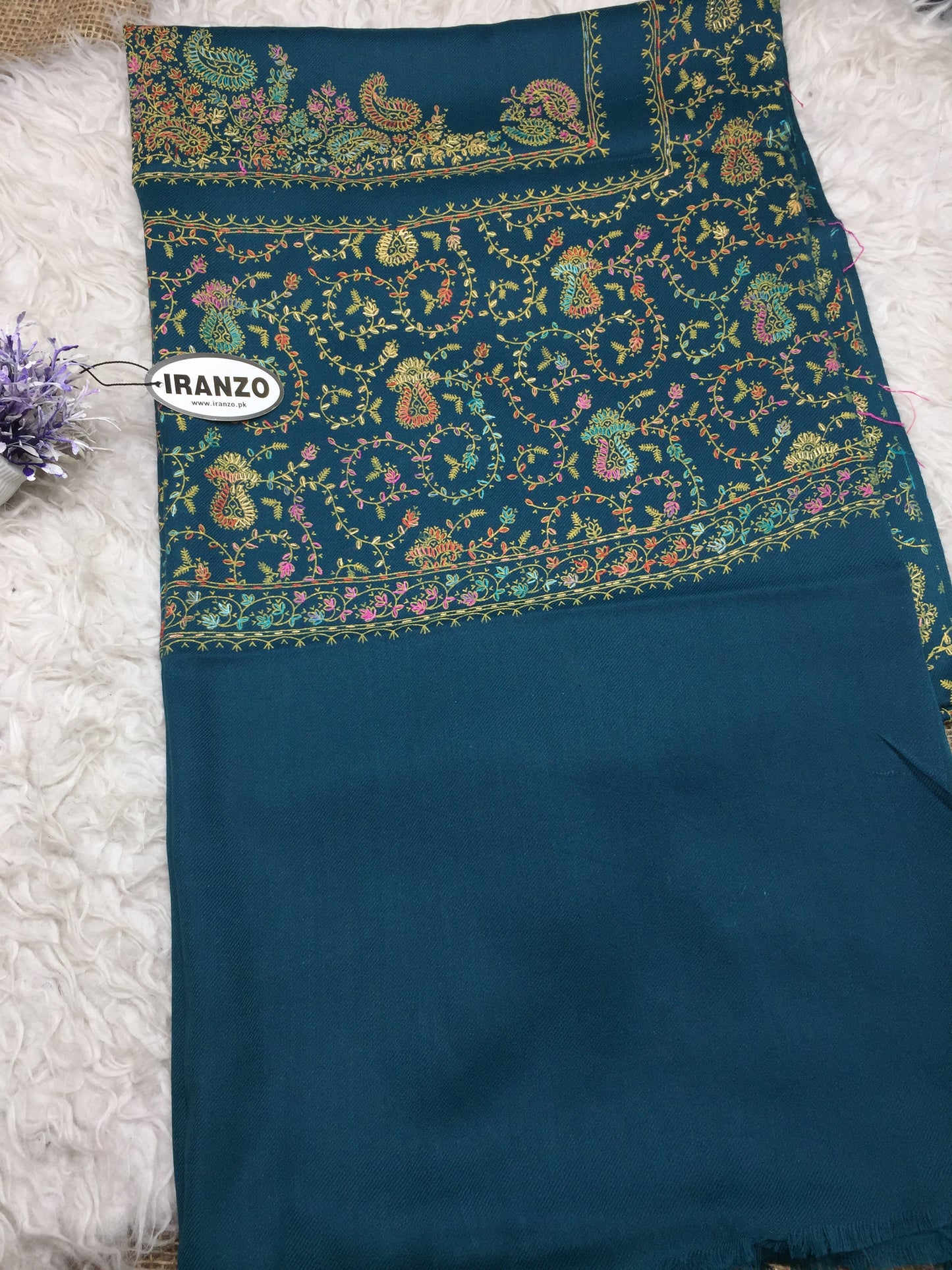 Hand Embroidered Winter Stole New Arrivals