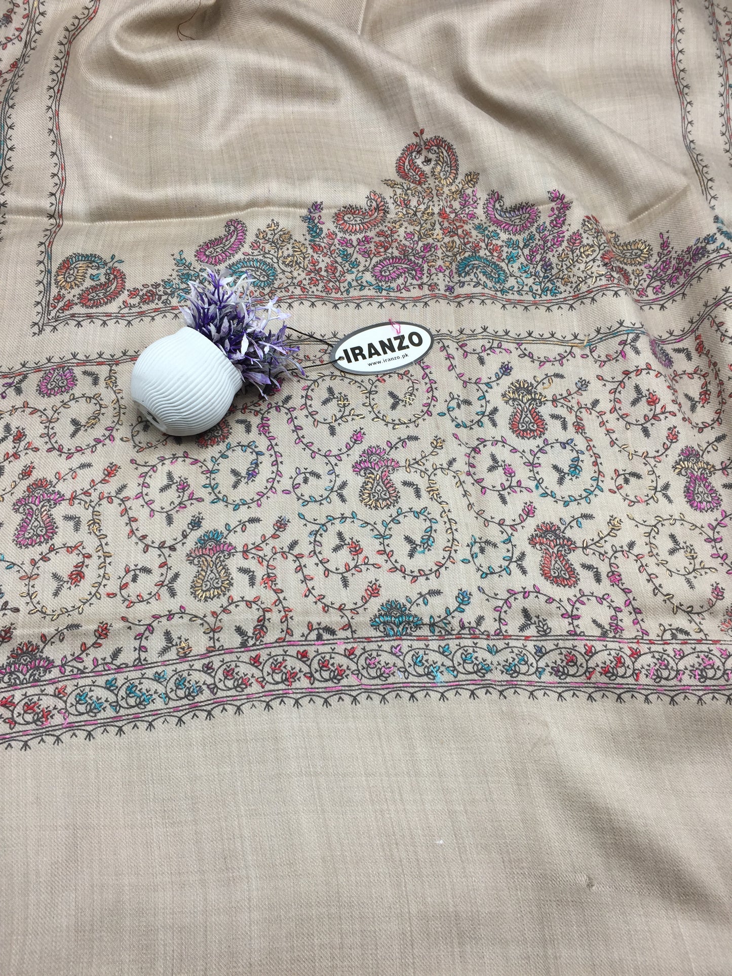 Hand Embroidered Winter Stole New Arrivals