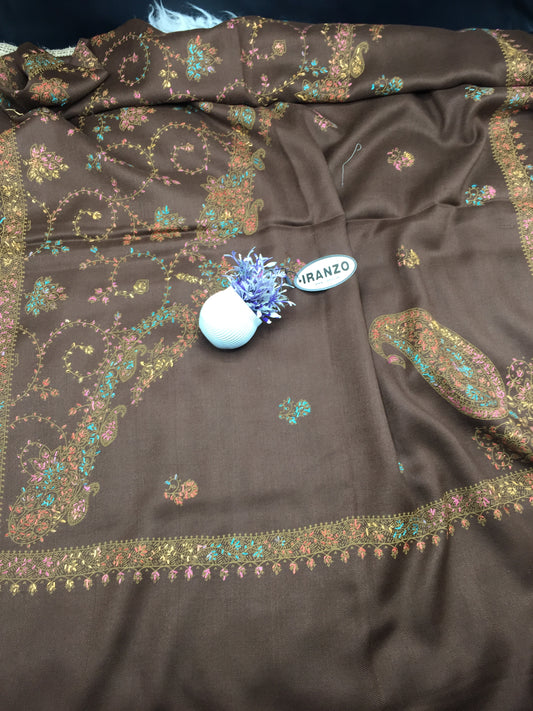 Hand Embroidered Winter Stole