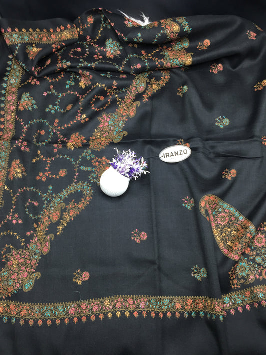 Hand Embroidered Winter Stole