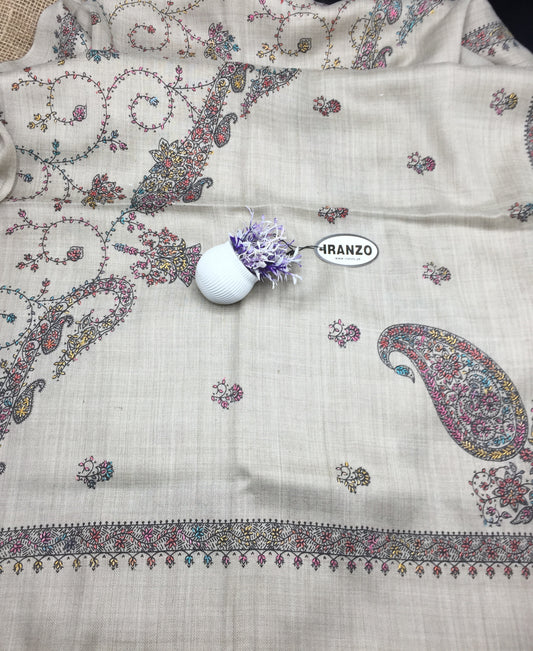 Hand Embroidered Winter Stole