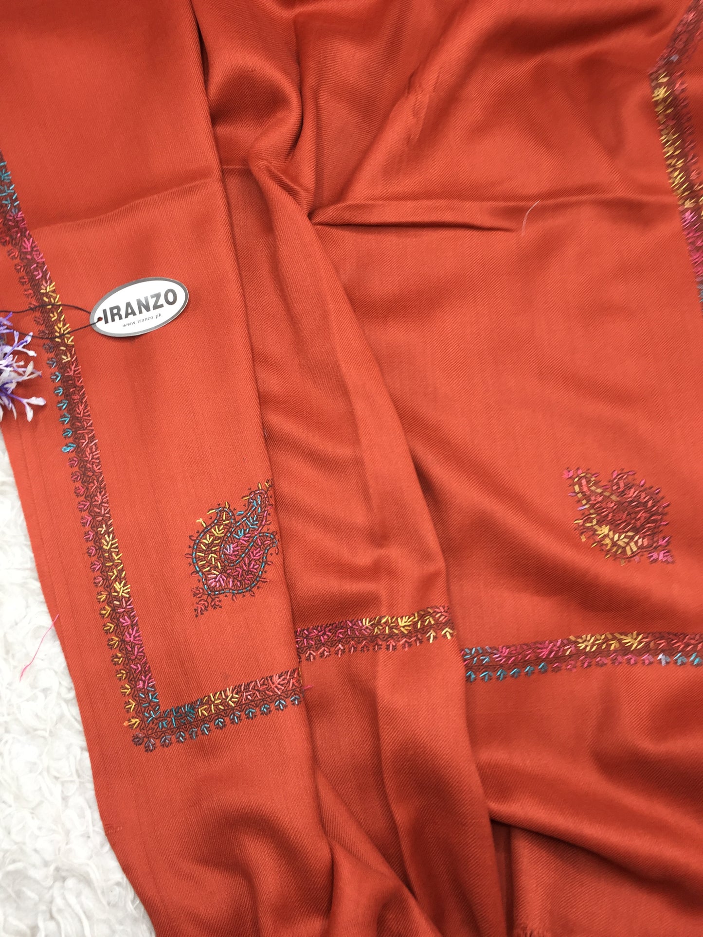 Hand Embroidered Winter Stole New Arrivals