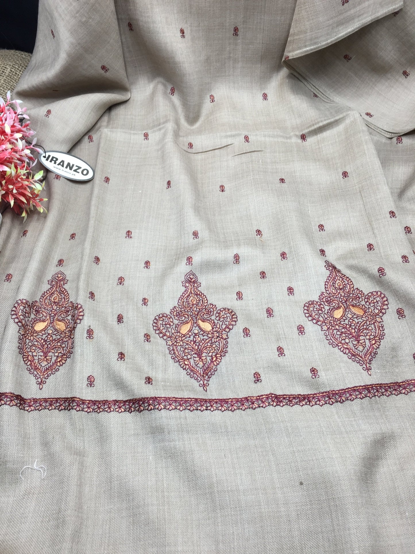 Embroidered Winter Shawl New Arrivals