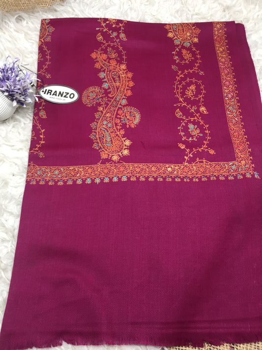 Hand Embroidered Winter Stole NWS