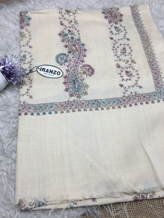 Hand Embroidered Winter Stole