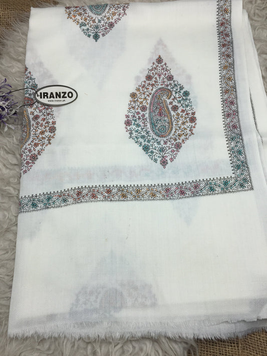 Hand Embroidered Winter Stole