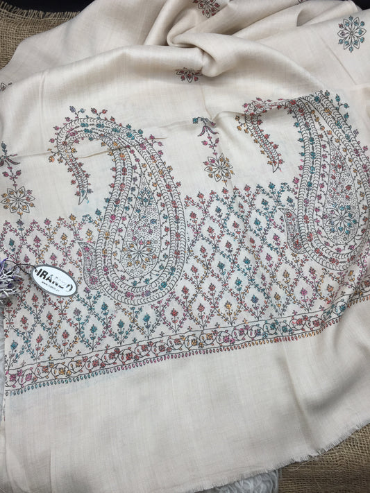 Hand Embroidered Winter Stole New Arrivals