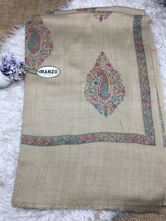 Embroidered Winter Shawl