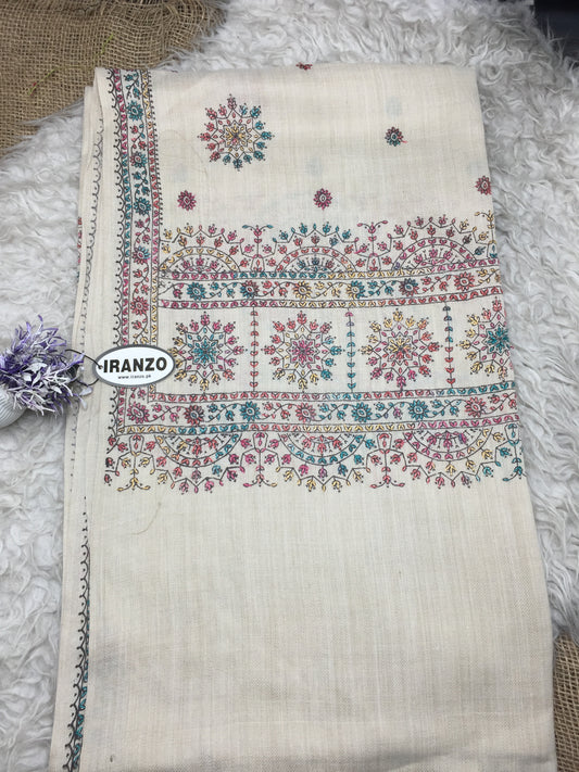 Embroidered Winter Shawl