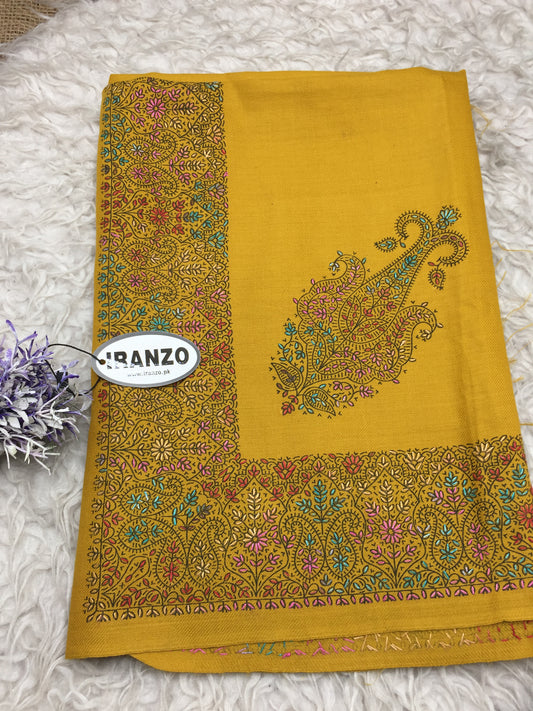 Hand Embroidered Winter Stole