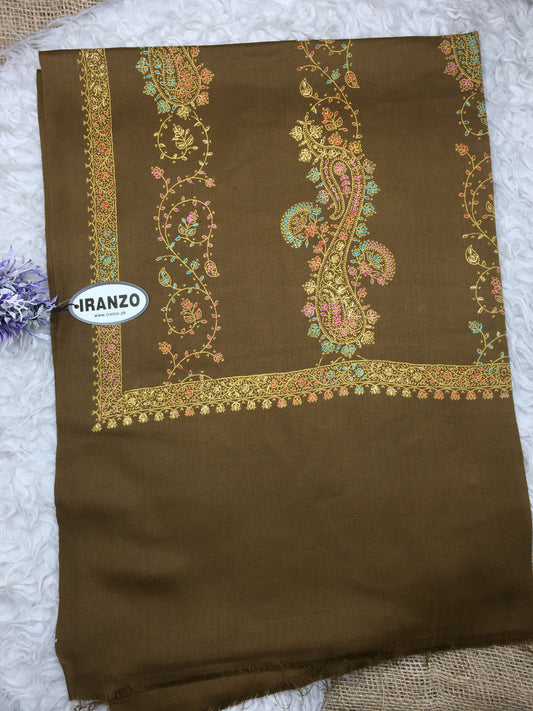 Hand Embroidered Winter Stole