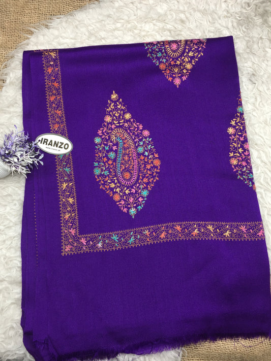 Hand Embroidered Winter Stole