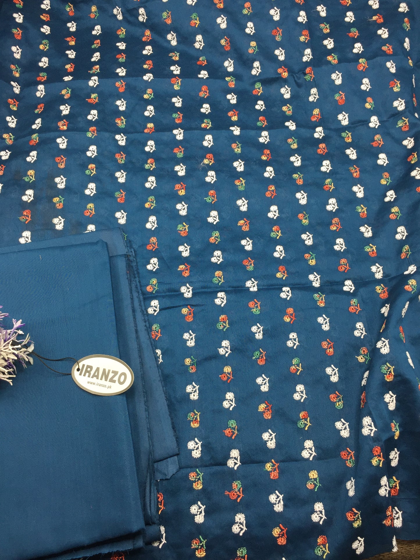 Summer Embroidered Two Piece