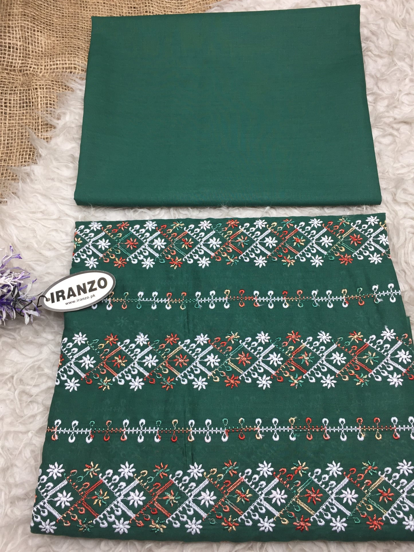 Summer Embroidered Two Piece