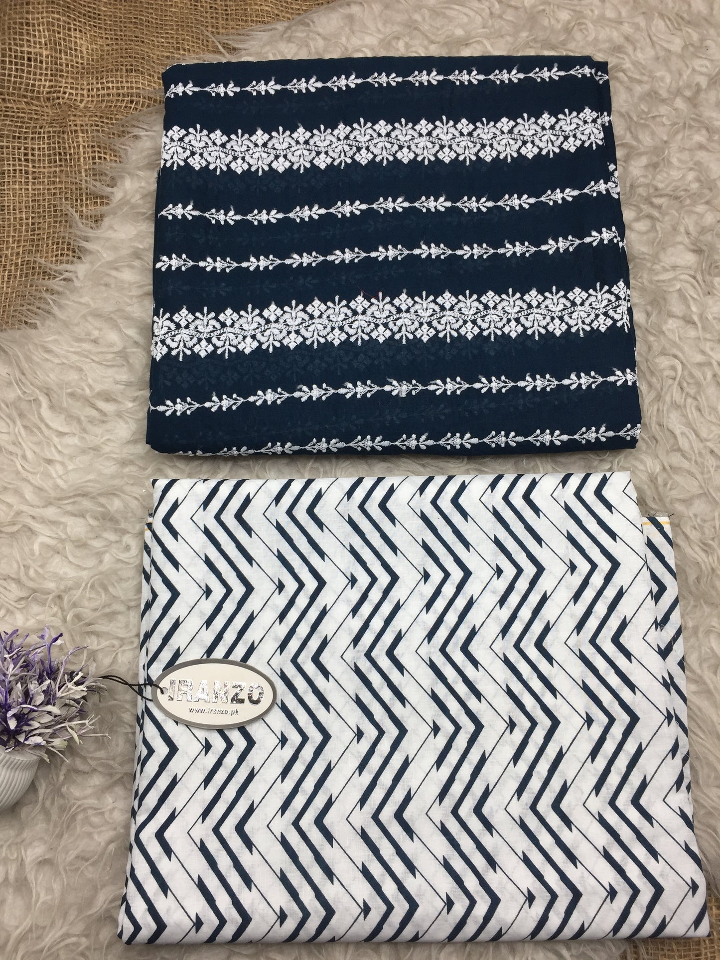 Summer Embroidered Two Piece