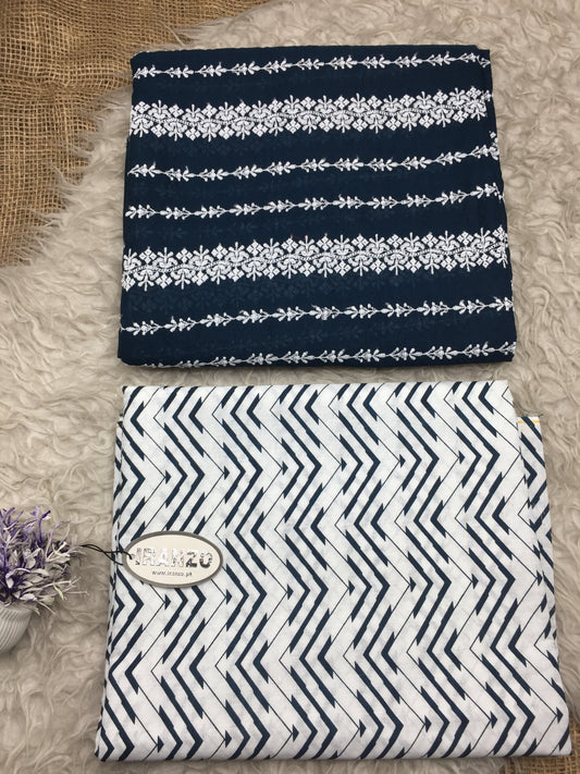 Summer Embroidered Two Piece